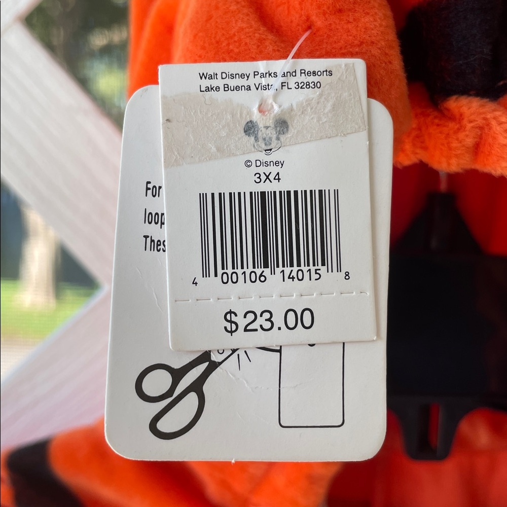 ‘Disney World Baby’ Vintage Plush Tigger Costume 6–12 Months (#1) - Picture 10 of 12